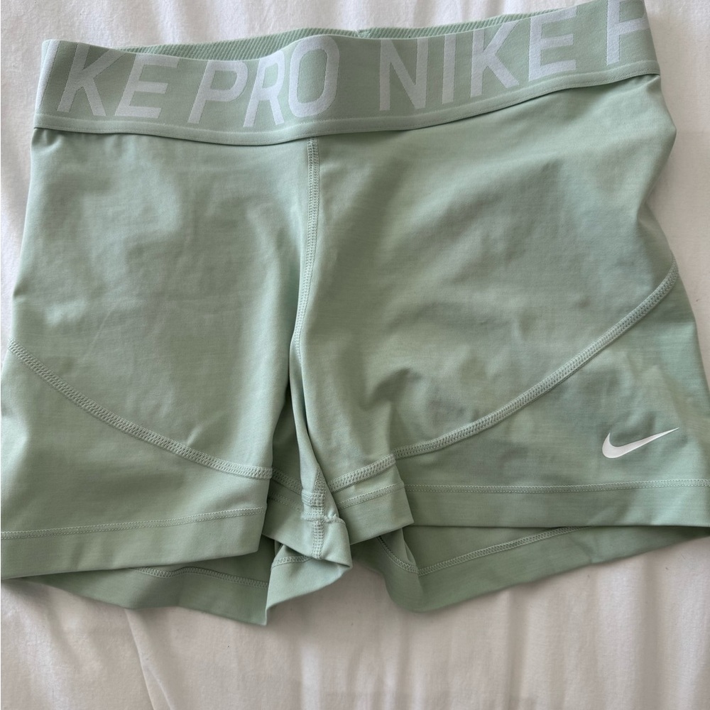 Nike Women's Green Shorts